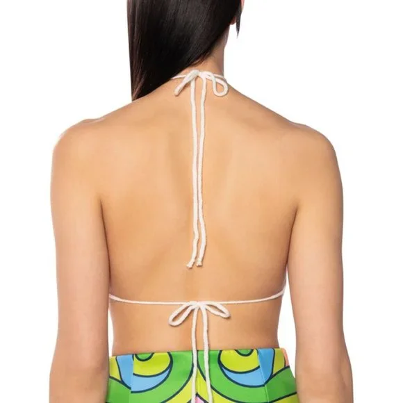 Callie So Clearly Sexy Mesh Halter M L - Picture 6 of 7